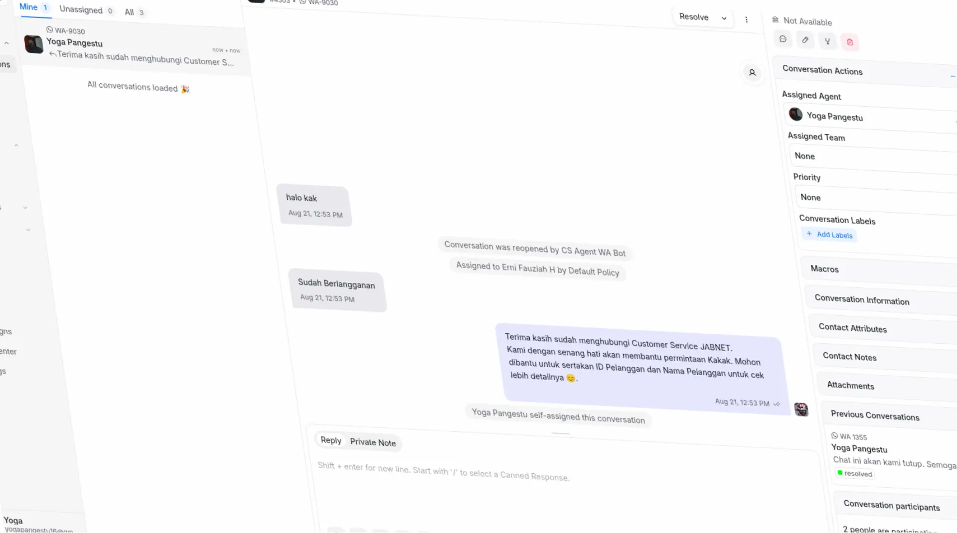 OmniChannel Customer Service